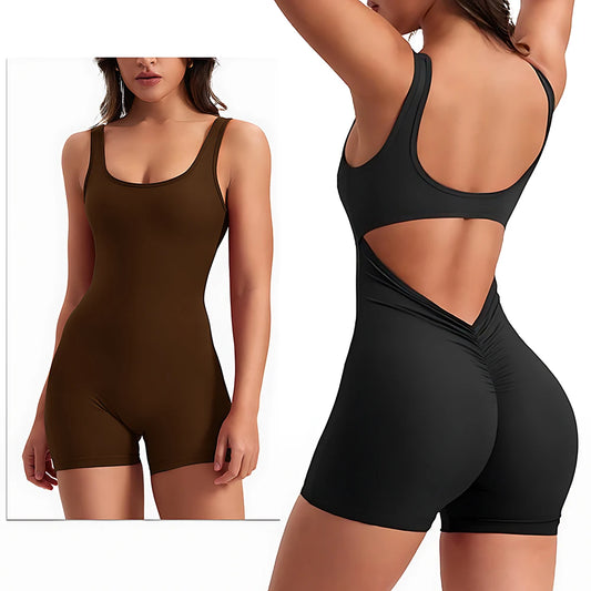  Yoga Wear Bodysuit Female Yoga Sport Sets Sleeveless