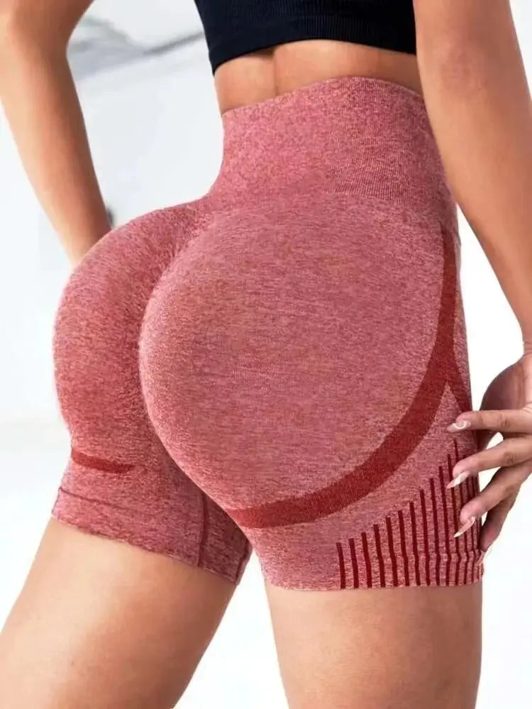 FREE SHIPPING/ Women Yoga Shorts High Waist Workout Shorts Fitness Yoga Lift Butt Fitness Ladies