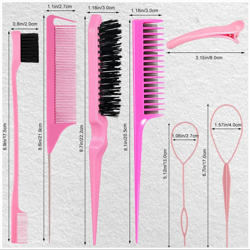  Hair Styling Comb Set 