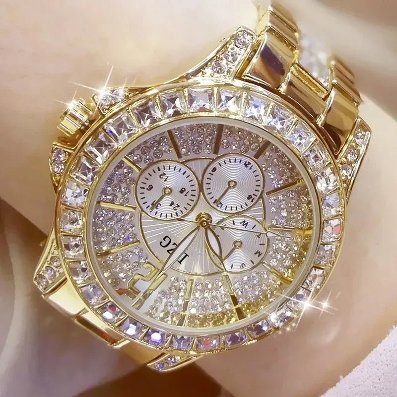 FREE SHIPPING/ Fashion Women Watch with Diamond Watch Ladies Top Luxury Brand