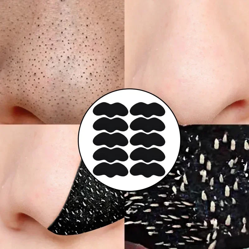 FREE SHIPPING/  10-50PCS Nose Blackhead Remover Mask Shrink Pore Acne Treatment Sticker Black Dots