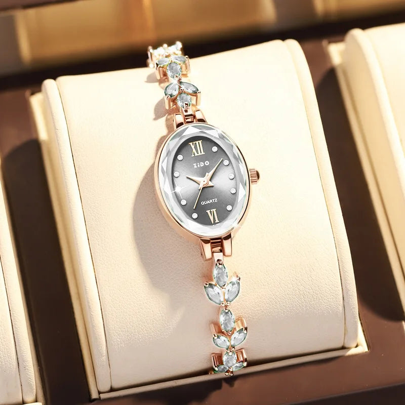 FREE SHIPPING/ UTHAI V22 Women's Watches Light Luxury Diamond Inlaid Female