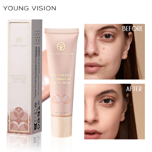 FREE SHIPPING/ YOUNG VISION Matte Liquid Foundation