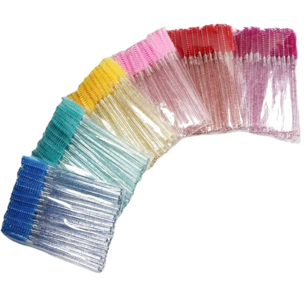 Disposable Crystal Eyelashes Brush 